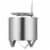 Double Fire Pit Patio Burner Bbq Grill Round Wood-Burning Flame Camping Site Perspective: bottom