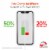 Hypergear 15422 6 Ft. Flexi USB-C to Lightning Flat Cable - White Perspective: bottom