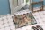 Carolines Treasures 8939MAT Crabs, Shrimp and Oysters on the loose Doormat 18x2 Perspective: bottom