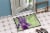 Carolines Treasures  TMTR0234MAT Purple Iris by Malenda Trick Indoor or Outdoor Perspective: bottom