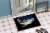Carolines Treasures MW1213MAT Deep Blue Rainbow Trout Doormat 18x27 Perspective: bottom