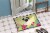 Carolines Treasures  BB6004MAT Easter Eggs Pug Cream Indoor or Outdoor Mat 18x27 Perspective: bottom