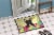 Easter Eggs French Bulldog Brindle Indoor or Outdoor Mat 18x27 Perspective: bottom