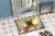 Easter Eggs French Bulldog Brown Indoor or Outdoor Mat 18x27 Perspective: bottom