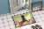 Carolines Treasures BB6066MAT Easter Eggs Giant Schnauzer Doormat 18x27 Perspective: bottom