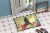 Carolines Treasures BB6092MAT Easter Eggs Cocker Spaniel Black Doormat 18x27 Perspective: bottom