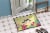 Carolines Treasures BB6106MAT Easter Eggs Pekingese Cream Doormat 18x27 Perspective: bottom