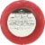 Tuscany Red Hot Hearts Scented Candle Perspective: bottom