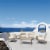Siesta ISP004-DVR-CNA Artemis XL Outdoor Club Chair with Sunbrella Natural Cushion - Taupe - Perspective: bottom