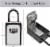 Kitcheniva 4-Digit Combination Key Lock Security Box Perspective: bottom
