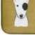 Carolines Treasures BB1457DDM Bull Terrier Spoiled Dog Lives Here Dish Drying M Perspective: bottom