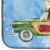 Carolines Treasures CK2416DDM Merry Christmas Newfoundland Dish Drying Mat Perspective: bottom