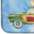 Carolines Treasures CK2419DDM Merry Christmas Schnauzer #2 Dish Drying Mat Perspective: bottom