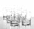 Stolzle Lausitz NY Bar Glasses Perspective: bottom