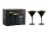 Stolzle Lausitz Olympia Cocktail Glasses - Matte Black/Gold - 2 Pack Perspective: bottom