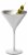 Stolzle Lausitz Olympia Cocktail Glasses - Matte White/Silver - 2 Pack Perspective: bottom