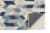 Feizy Rugs Cobalt Blue Arazad Tufted Graphic Chevron Accent Rug Perspective: bottom