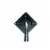 VESA Plate Adaptor Add-On for CTA Digital Tablet Mounts Perspective: bottom