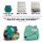 Kanga Care Rumparooz Newborn Reusable Cloth Diaper Cover Snap | Peacock Perspective: bottom