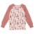 Organic Cotton Two Piece Printed Pajama Set With Unicorns And Trees Perspective: bottom