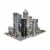 Wrebbit New York Collection Financial 3D Puzzle Perspective: bottom