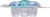 Tommee Tippee® 6-18m Day & Night Orthodontic Baby Pacifiers Perspective: bottom