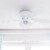 Honeywell 50520 52 inch Glen Alden Ceiling Fan - White Perspective: bottom