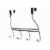 Elegant Home Fashions Bathroom Shower Hanger Hooks Towel Rack Chrome ESC-020 Perspective: bottom