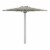 Atlin Designs 7.5' Patio Beach Umbrella in Gray Perspective: bottom