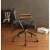 Bowery Hill Leather Swivel Office Chair in Vintage Black Perspective: bottom