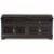 Baxton Studio Leo Faux Leather Shoe Storage Bench in Dark Brown Perspective: bottom
