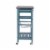 Riverbay Furniture Kitchen Cart in Blue Perspective: bottom