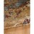 Riverbay Furniture 5' x 8' Area Rug in Marble Blue Perspective: bottom