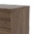 Levan Home Engineered Wood 8 Drawer Double Bedroom Dresser in Walnut Perspective: bottom