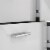 Levan Home Engineered Wood 8 Drawer Double Dresser in Oak/White High Gloss Perspective: bottom