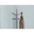 Monarch Specialties I 3179 17 x 17 x 73 in. Coat Rack - Grey Wood Traditional Style Perspective: bottom