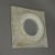 Set of 3 Natural Wood Framed Porthole Style Wall Mirrors 12 Inches Square Perspective: bottom