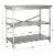 SAFAVIEH Jamison Medium Bookcase Silver Perspective: bottom