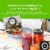 Nourished Essentials Easy Fermenter Kit - Airlock Lids & Pump for Mason Jars Perspective: bottom
