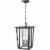 Z-Lite Seoul 2 Light Clear Glass Aluminum Outdoor Pendant in Bronze Perspective: bottom
