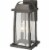 Z-Lite Millworks 2 Light Clear Glass Aluminum Outdoor Wall Sconce in Bronze Perspective: bottom