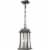 Z-Lite Millworks 2 Light Clear Glass Aluminum Outdoor Pendant in Bronze Perspective: bottom