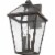 Z-Lite Talbot 3 Light 18  Seedy Glass Steel Outdoor Wall Sconce in Bronze Perspective: bottom