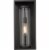 Z-Lite Dunbroch 18"" Clear Glass Aluminum Outdoor Wall Sconce in Black Perspective: bottom