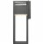 Z-Lite Barwick 18  Etched Glass Aluminum Outdoor LED Wall Sconce in Black Perspective: bottom