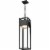 Z-Lite Barwick 27  Etched Glass Aluminum Outdoor LED Pendant in Black Perspective: bottom