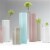 Jamie Young Co Gwendolyn Coastal Glass Hand Blown Vases in White (Set of 3) Perspective: bottom