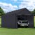 Caravan Canopy Domain 20x10 Foot Carport Tent Sidewalls, Black (Sidewalls Only) Perspective: bottom