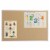 Kaplan Early Learning Valu-Tak Tackboard 36" x 48" Perspective: bottom