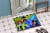 Carolines Treasures  MW1107MAT Mardi Gras Indoor or Outdoor Mat 18x27 Perspective: bottom